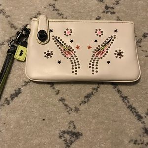 Coach Rocket Embellished Clutch